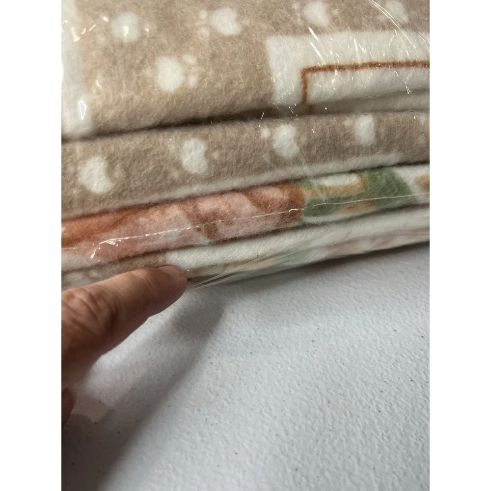 Vtg Beacon Prairie‎ Song Blanket Floral 72